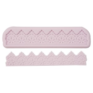 MOLDE EM SILICONE RENDA CASTILLO