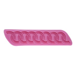 MOLDE EM SILICONE PARA PASTA AMERICANA
