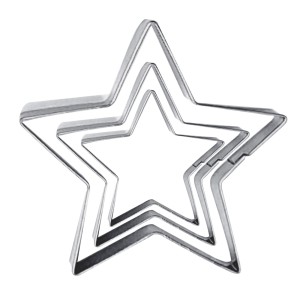 Cortador de Estrela 3 peças