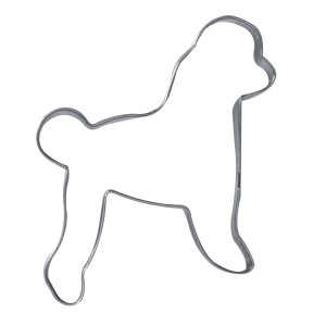 CORTADOR DE INOX - CACHORRO POODLE