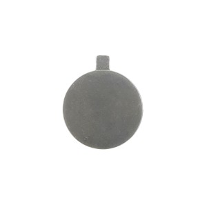 MINI BASE LAMINADA PRATA 8 CM - 30 PEÇAS