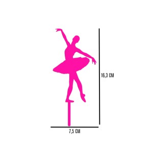 TOPO DE BOLO - BAILARINA