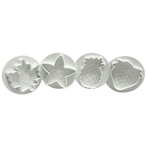 EJETOR DE FRUTAS E FOLHAS - 4 PEÇAS