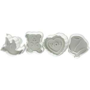 EJETOR LOVE VARIADOS - 4 PEÇAS