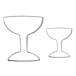 CORTADOR DE INOX - TAÇA 2 PEÇAS