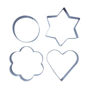 Cortador de Formas Diversas 4 pç