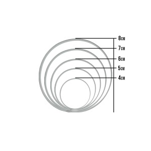 Cortador de Círculo 5 peças