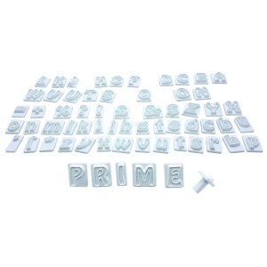 MARCADOR ALFABETO PARA CONFEITARIA