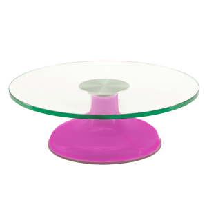 Bailarina de Vidro Rosa Uva