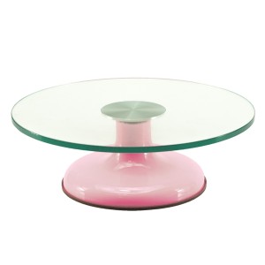 Bailarina de Vidro Rosa Bebê