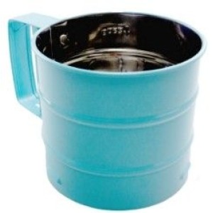 POLVILHADOR PENEIRA INOX AZUL BEBE