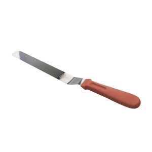 ESPATULA CONFEITEIRO ANGULAR INOX 25CM TERRACOTA