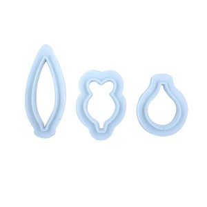 CORTADOR MINI ORQUÍDEA 3 PÇS