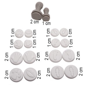 KIT MARCADOR CARIMBO 18 PÇS