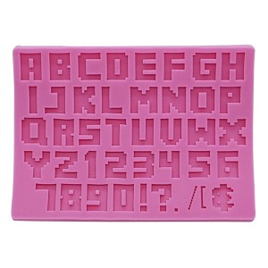 MOLDE ALFABETO VÍDEO GAME