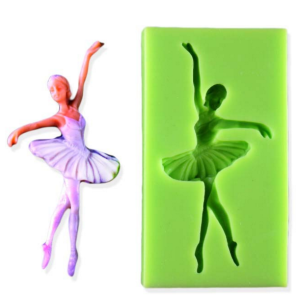MOLDE PARA PASTA AMERICANA BAILARINA